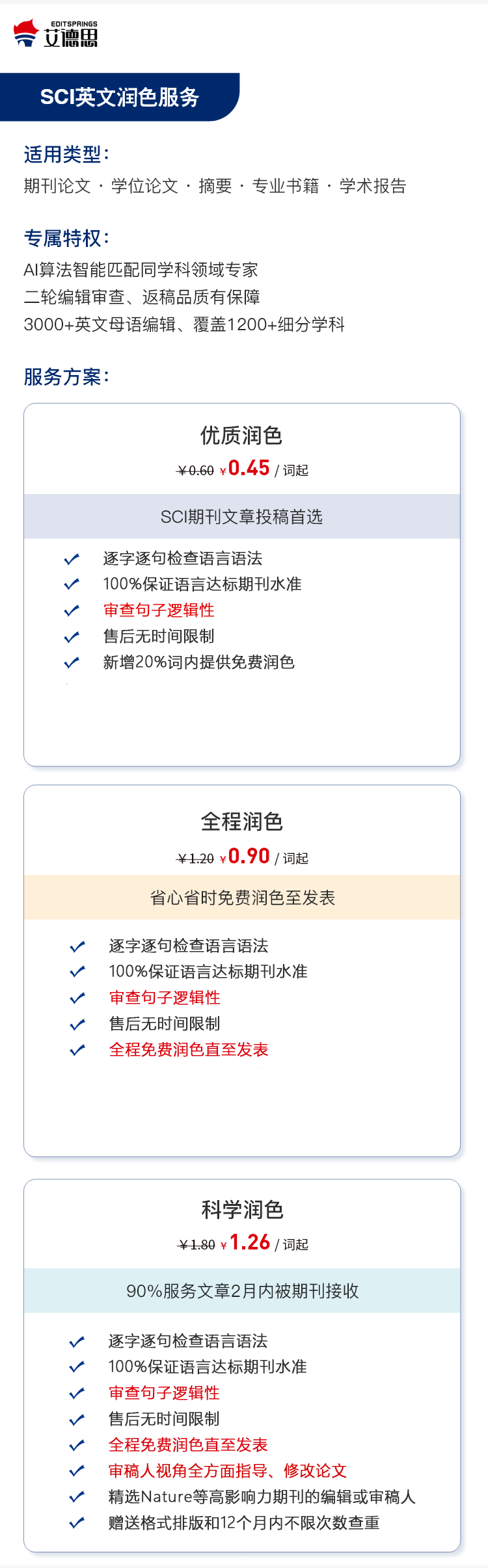 硕士论文润色找什么机构好？这家机构值得关注！ - editsprings艾德思